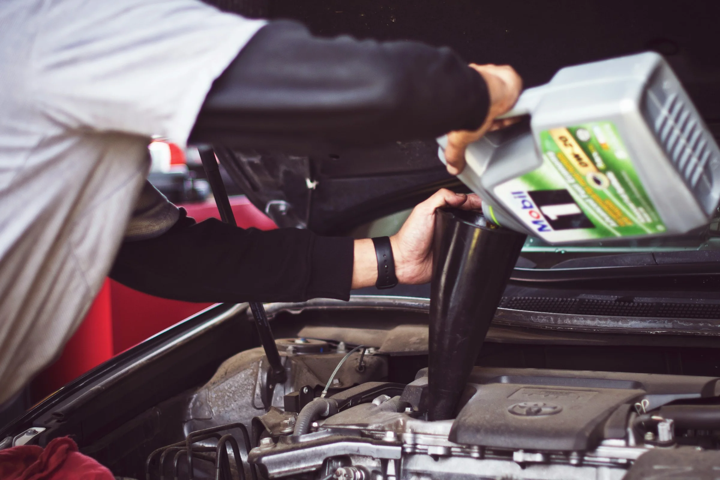 Manutenção de motor automotivo