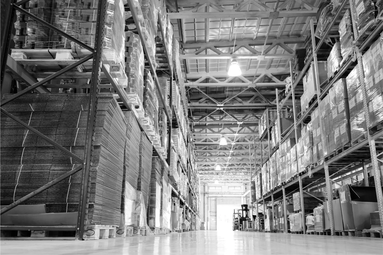 Estrutura de um centro logístico